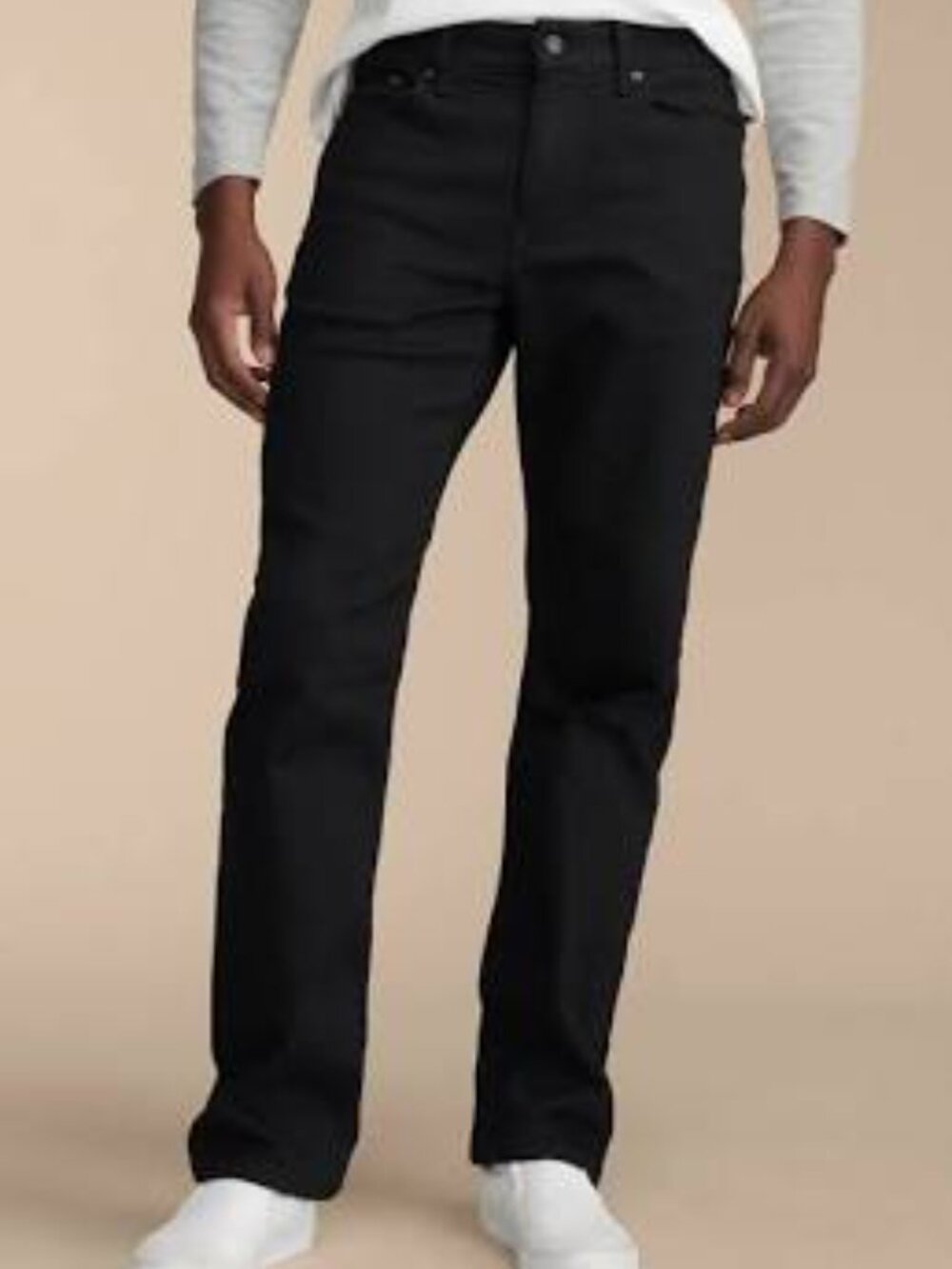 Lucky Brand Mens Black Straight Leg Jeans 30x30 - Picture 2 of 5